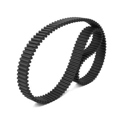 double side 8m timing belt black rubber belt teethed DA8M DB8M