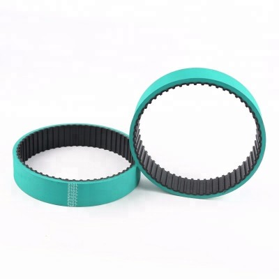 210L Green rubber coating Timing Belt for Packing Machine