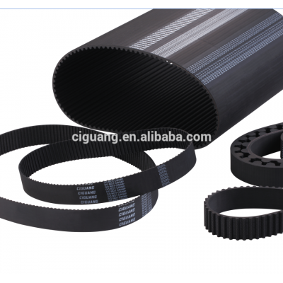 Rubber transmission belts